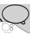 Carburetor Float [Genuine Japanese Product] O-Ring Packing Set of 3 For Honda/Dasuper Cub C50 C70 C90 PRESS CUB CUB Little Cub C